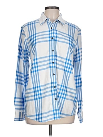 Lands' End Long Sleeve Button-Down Shirt (view 1)