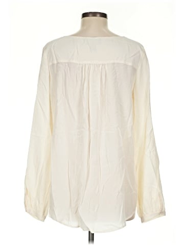 Cynthia Rowley Long Sleeve Silk Top (view 2)