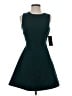 Zara Basic Solid Teal Cocktail Dress Size S - photo 1