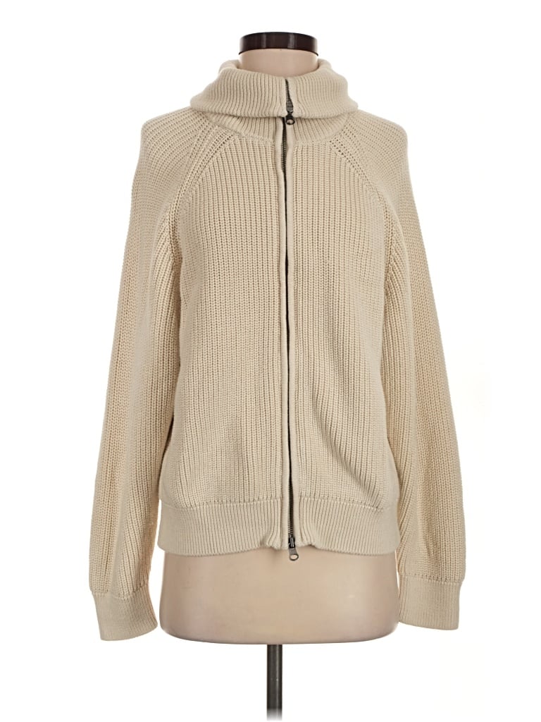 Pre-owned Gap Cardigan Sweater In Tan