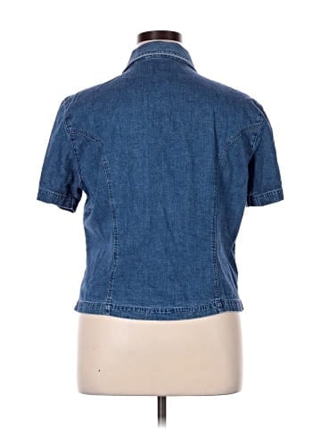 Talbots Short Sleeve Button-Down Shirt (view 2)