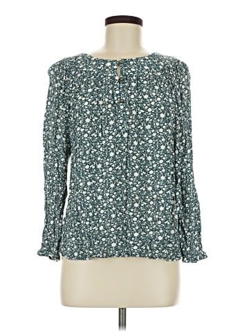 Garnet Hill Long Sleeve Blouse (view 1)