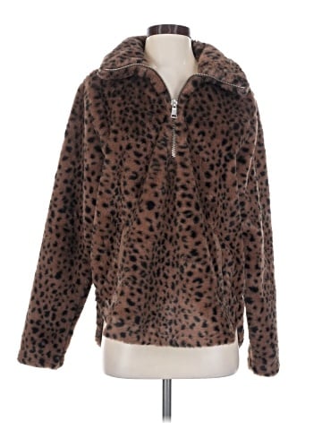 Abercrombie & Fitch Faux Fur Jacket (view 1)