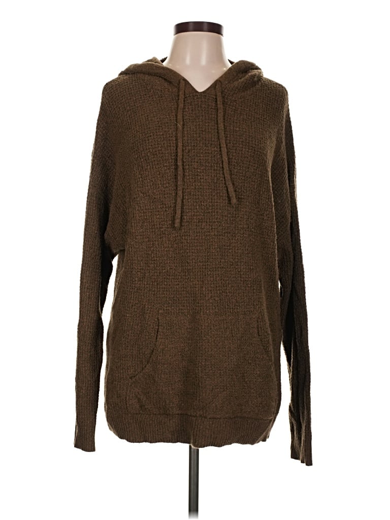 Pre-owned Natural Reflections Pullover Sweater In Brown