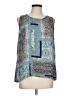 Artisan NY 100% Polyester Blue Sleeveless Blouse Size L - photo 1