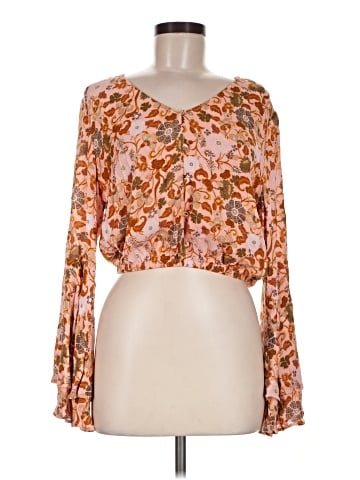 Gypsies & Moondust Long Sleeve Blouse (view 1)