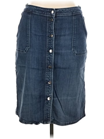 Liz Claiborne Denim Skirt (view 1)