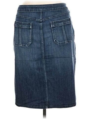 Liz Claiborne Denim Skirt (view 2)