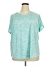Tek Gear 100% Polyester Teal Active T-Shirt Size 3X - photo 1