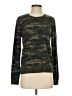 Lucky Brand Camo Green Pullover Sweater Size S - photo 1