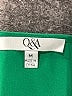 Q&A 100% Polyester Green 3/4 Sleeve Blouse Size M - photo 7