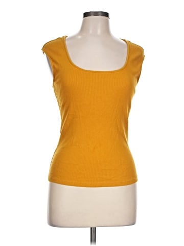 a.n.a. A New Approach Sleeveless T-Shirt (view 1)