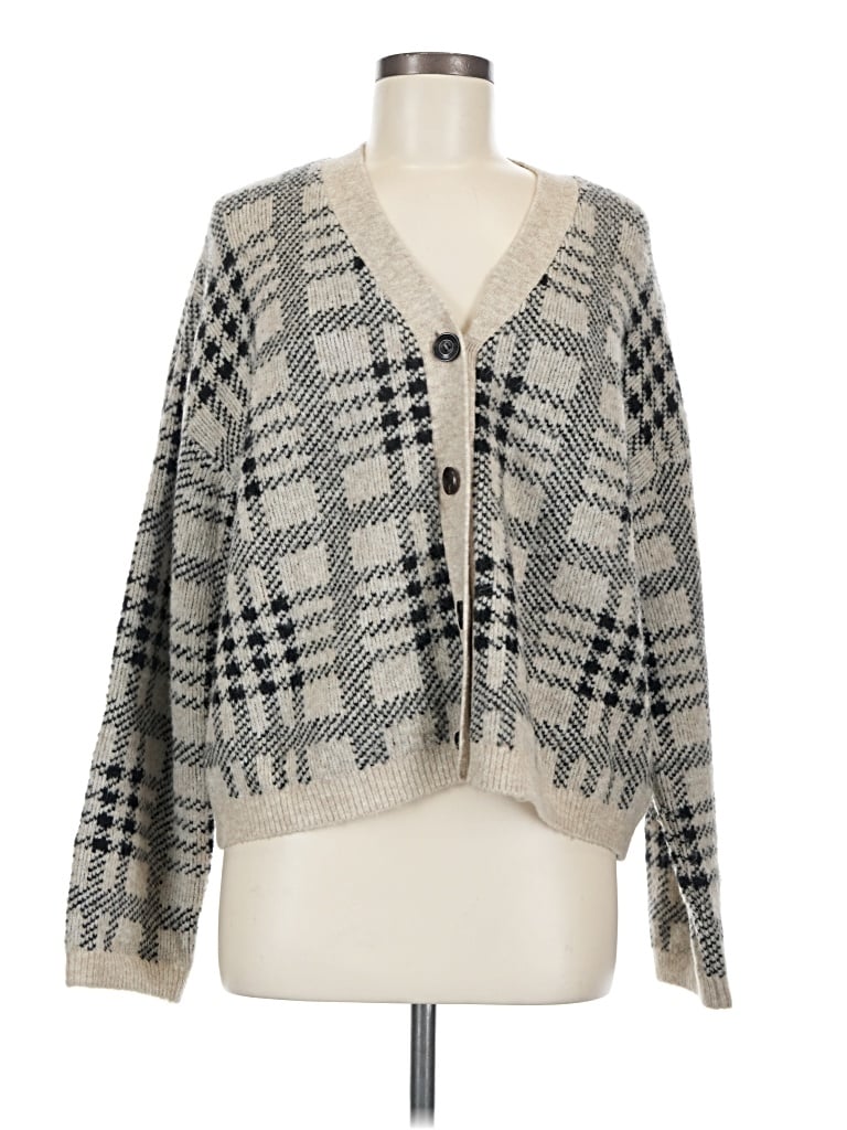 Pre-owned Rails Cardigan Sweater In Gray