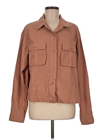 Passport Long Sleeve Button-Down Shirt (view 1)