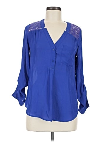 Candie's Long Sleeve Blouse (view 1)