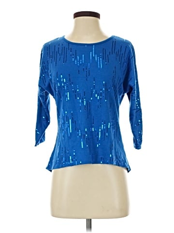 NY Collection 3/4 Sleeve Top (view 1)
