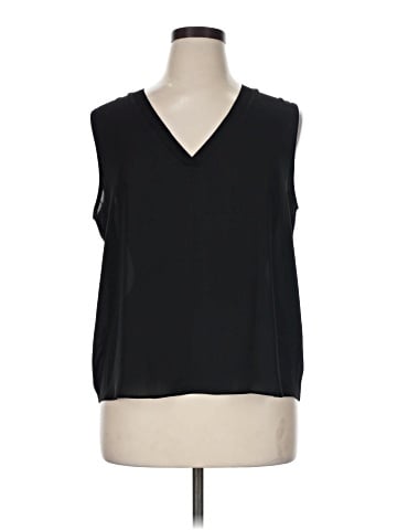 Worthington Sleeveless Blouse (view 1)