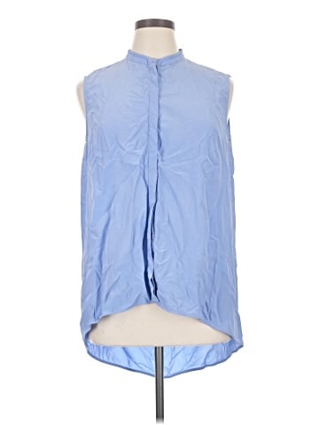 Lafayette 148 New York Sleeveless Silk Top (view 1)