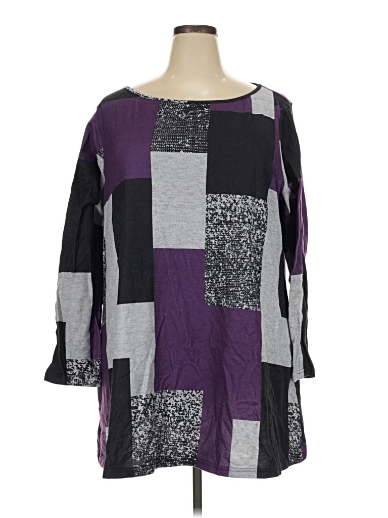 Pre-owned Bloomchic Pullover Sweater In Purple