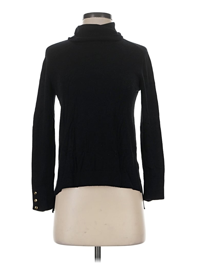Pre-owned Iman Turtleneck Sweater In Black