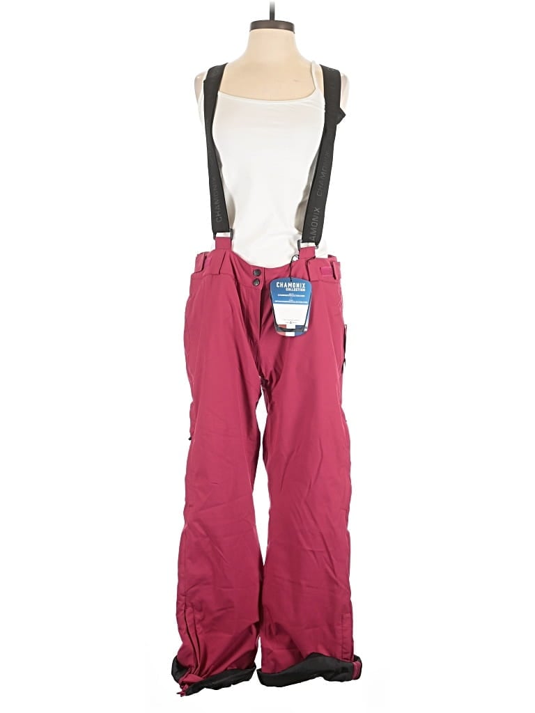 Nba Snow Pants In Burgundy