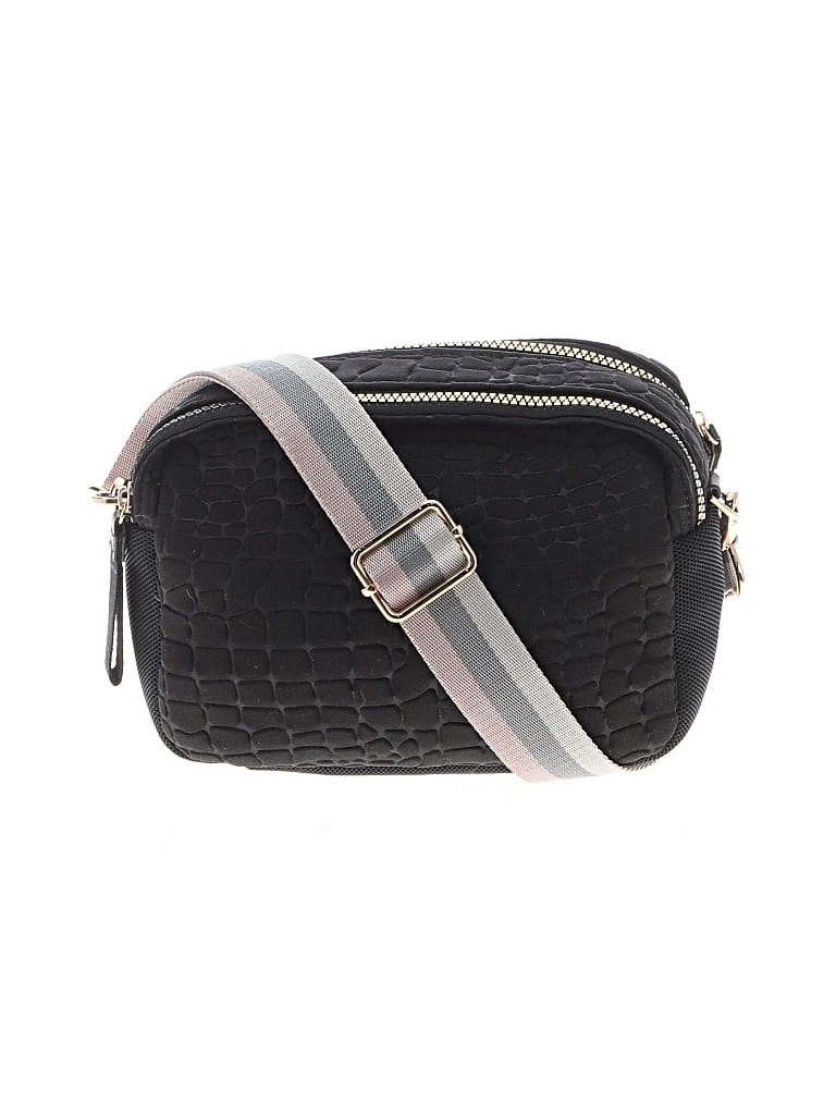 Pre-owned Stella & Dot Crossbody Bag In Black