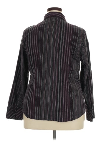 Lane Bryant Long Sleeve Button-Down Shirt (view 2)