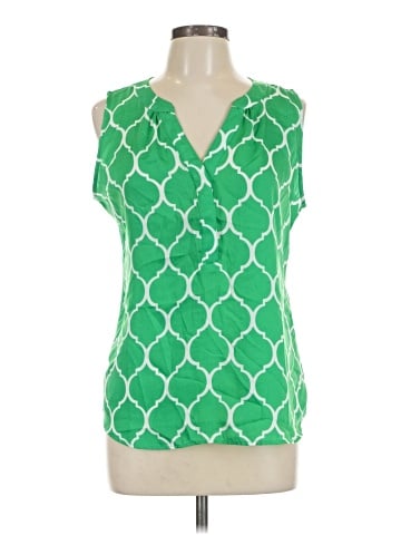 Hanna & Gracie Sleeveless Blouse (view 1)