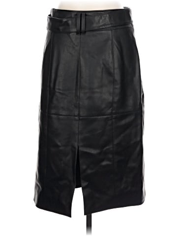 Club Monaco Faux Leather Skirt (view 2)