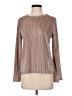 Dantelle Brown Long Sleeve Blouse Size S - photo 1