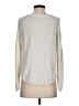 LC Lauren Conrad Metallic Ivory Pullover Sweater Size S - photo 2