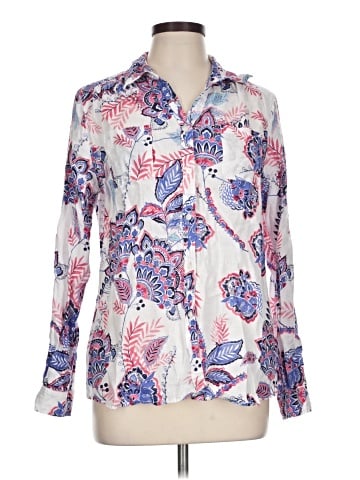 Charter Club Long Sleeve Blouse (view 1)