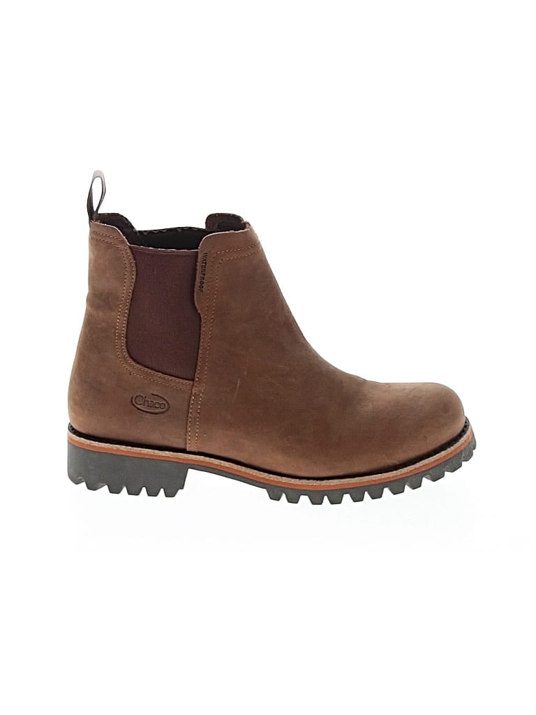 Pre-owned Chaco Ankle Boots In Brown