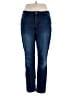 Kut from the Kloth Solid Blue Jeans Size 14 - photo 1