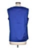 Kasper Blue Sleeveless Blouse Size L - photo 2