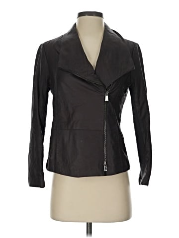 Vince. Leather Jacket (view 1)