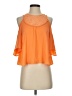 Decree 100% Polyester Orange Sleeveless Blouse Size S - photo 1