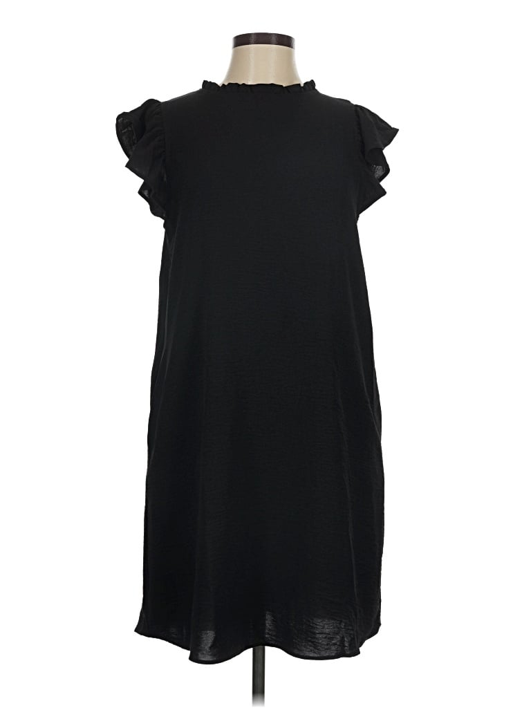 Pre-owned Versona Casual Dress In Black