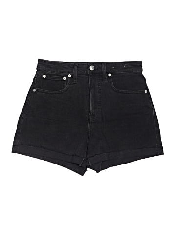 Madewell Curvy High-Rise Denim Shorts in Lunar Wash (view 1)