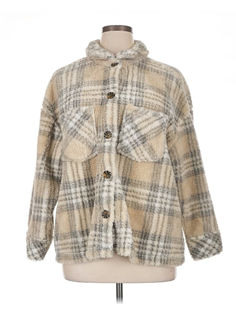Pre-owned Terra & Sky Coat In Tan