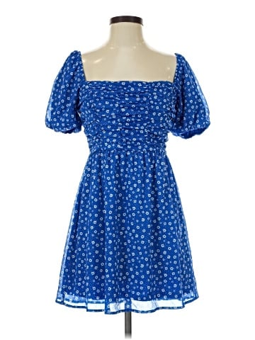 Blue Rain Casual Dress (view 1)