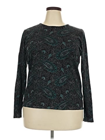 Jones New York Signature Long Sleeve Top (view 1)