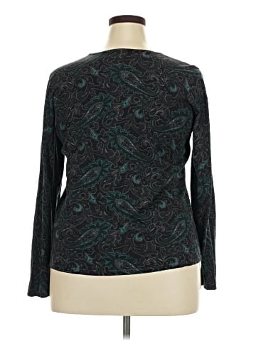Jones New York Signature Long Sleeve Top (view 2)