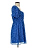 Blue Rain 100% Polyester Stars Blue Casual Dress Size S - photo 4