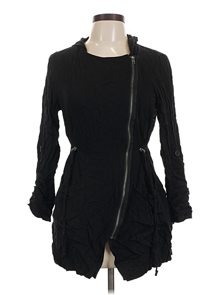 Pre-owned Be Cool Coat In Black