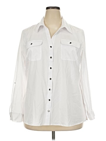 Notations Long Sleeve Blouse (view 1)