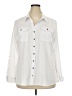 Notations White Long Sleeve Blouse Size 2X - photo 1