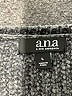 a.n.a. A New Approach 100% Polyester Metallic Gray Pullover Sweater Size L - photo 7