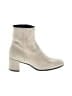 M. Gemi 100% Leather Ivory Ankle Boots Size EU 36 - photo 1
