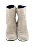 M. Gemi 100% Leather Ivory Ankle Boots Size EU 36 - photo 2